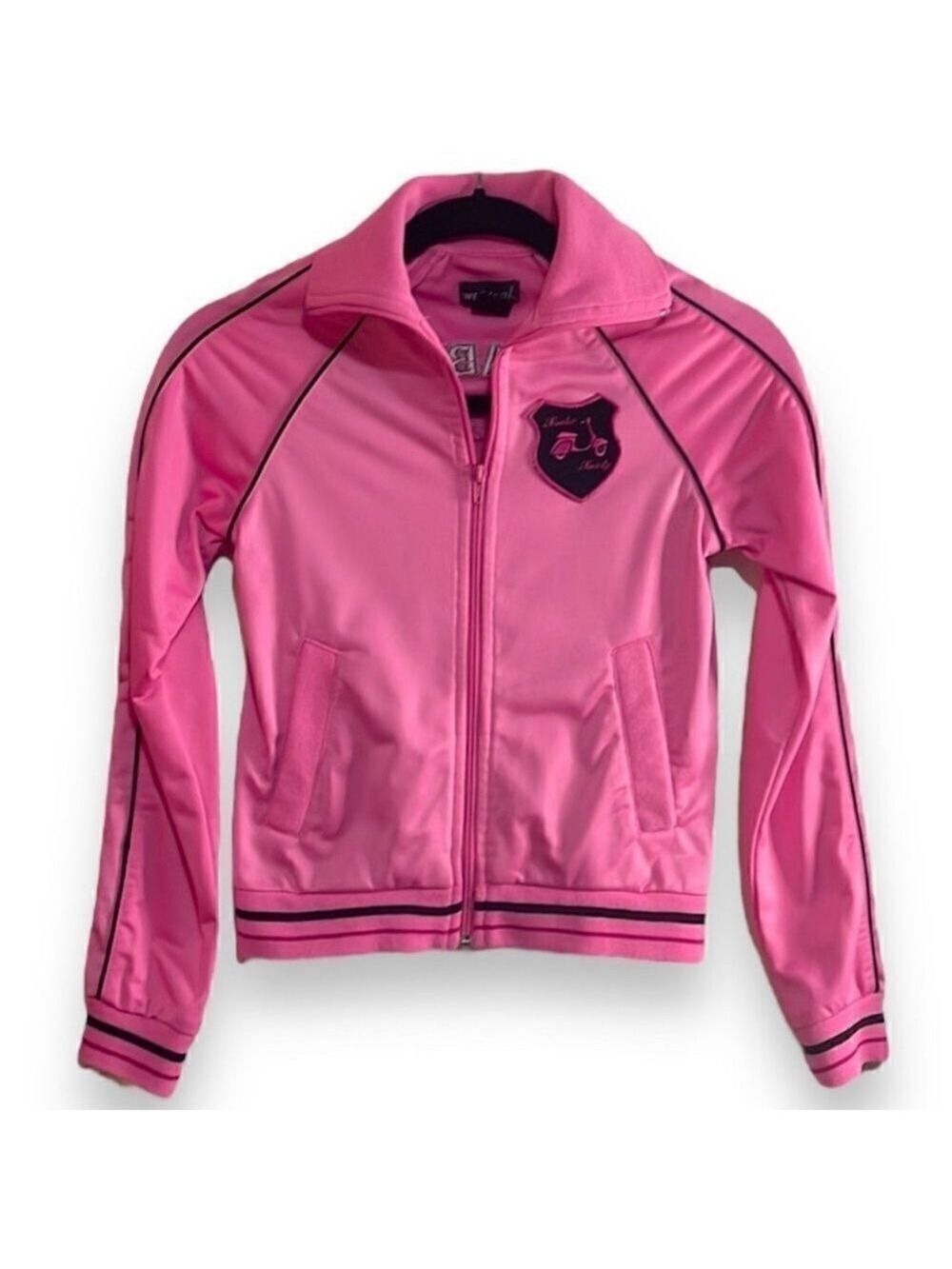 Pink Jacket for a Grease Theme Halloween Costume or 1950’s Theme Girl’s XS